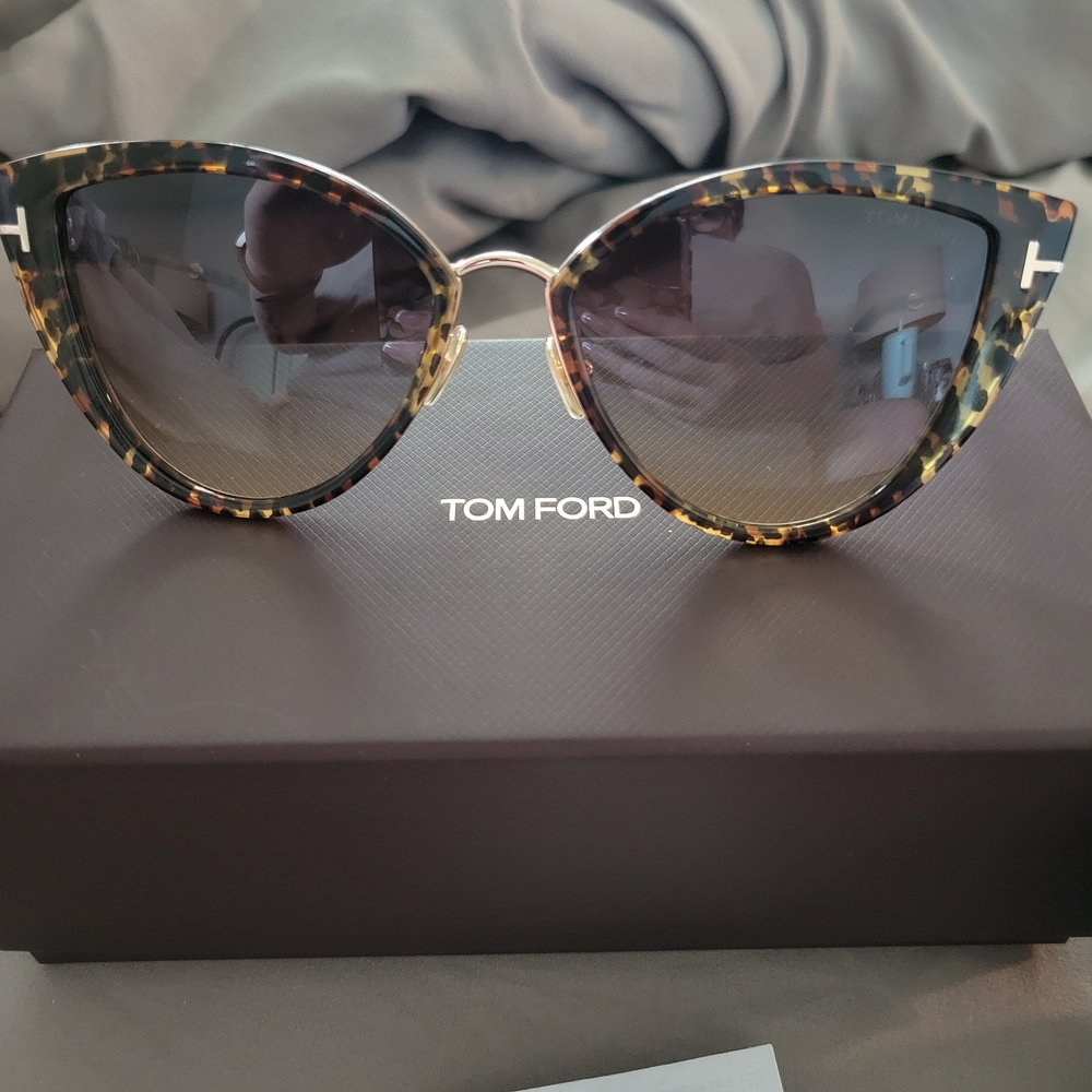 Tom Ford Women's Leopard Print Sunglasses